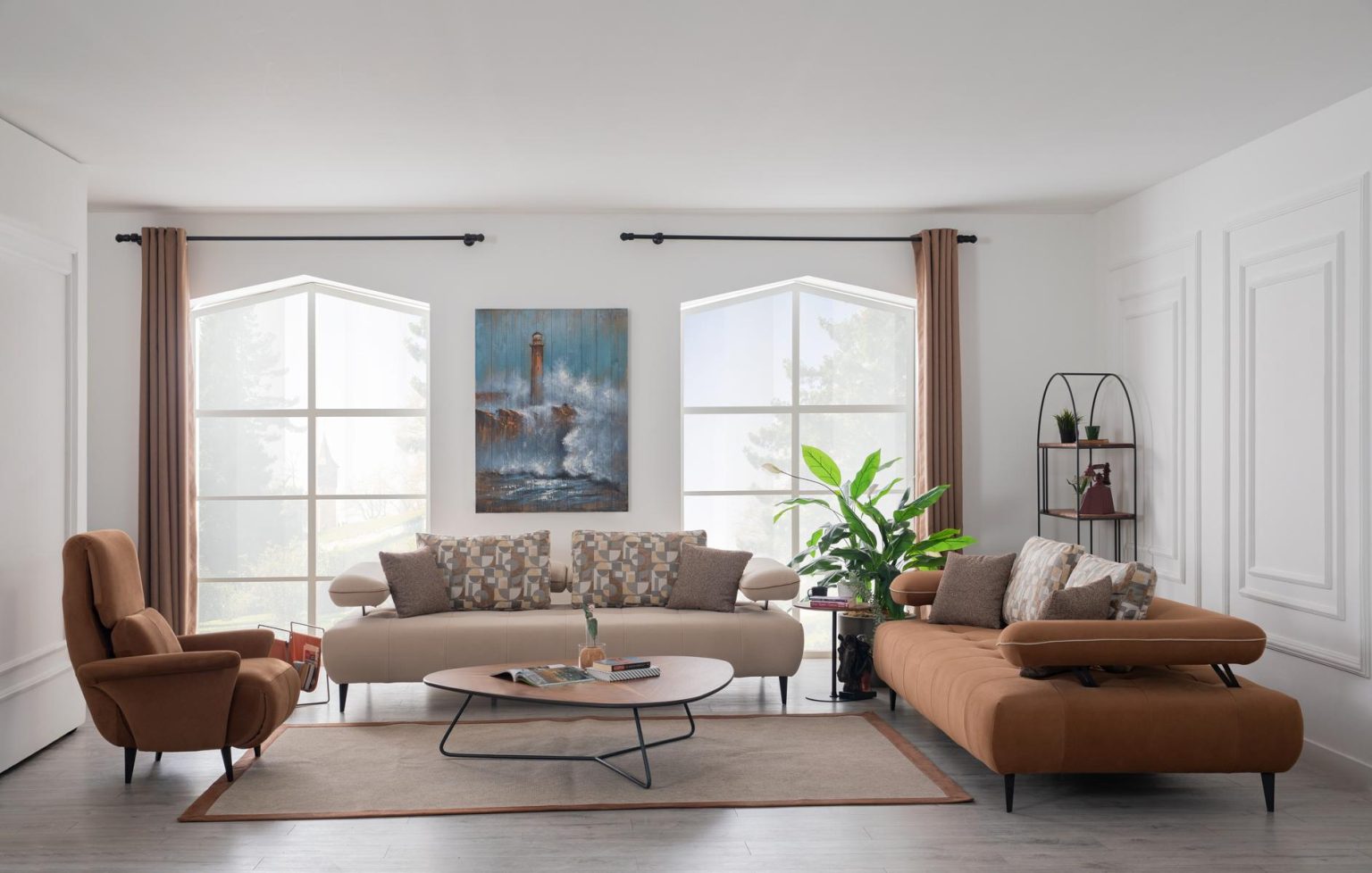 Tesla 2 Sofa Set - Atölye Koltuk